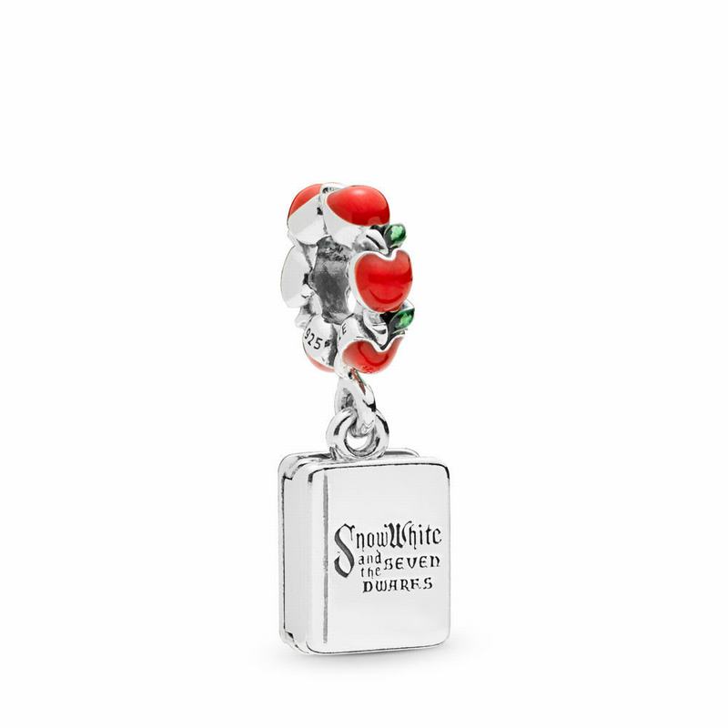 Pandora Australia Disney Snow White & The Seven Dwarfs Book Dangle Charm - Sterling Silver | LJMCBN4